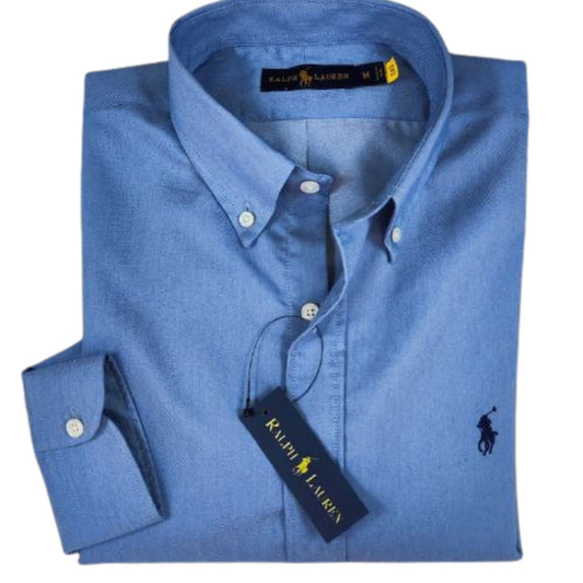 Camisa para Hombre manga larga Polo Ralph Lauren Azul Oscuro