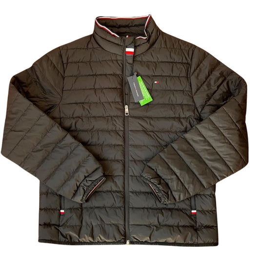 Chaqueta Tommy Hilfiger Zip Fly Impermeable Azul Oscuro