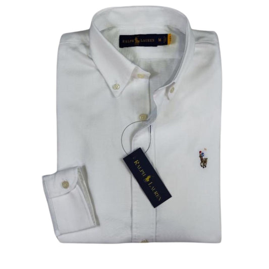 Camisa para Mujer manga larga Polo Ralph Lauren Blanca