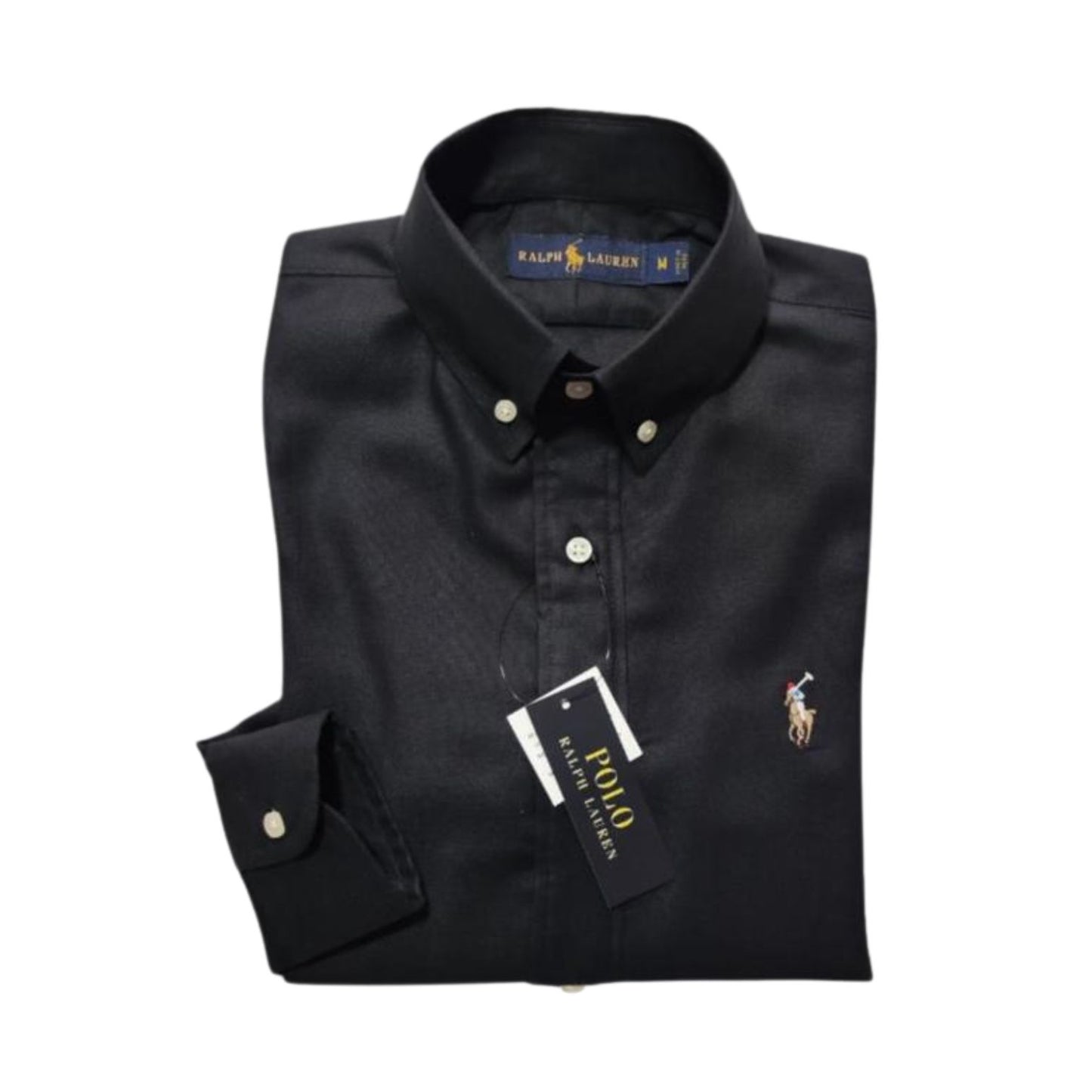 Camisa para Mujer manga larga Polo Ralph Lauren Negra