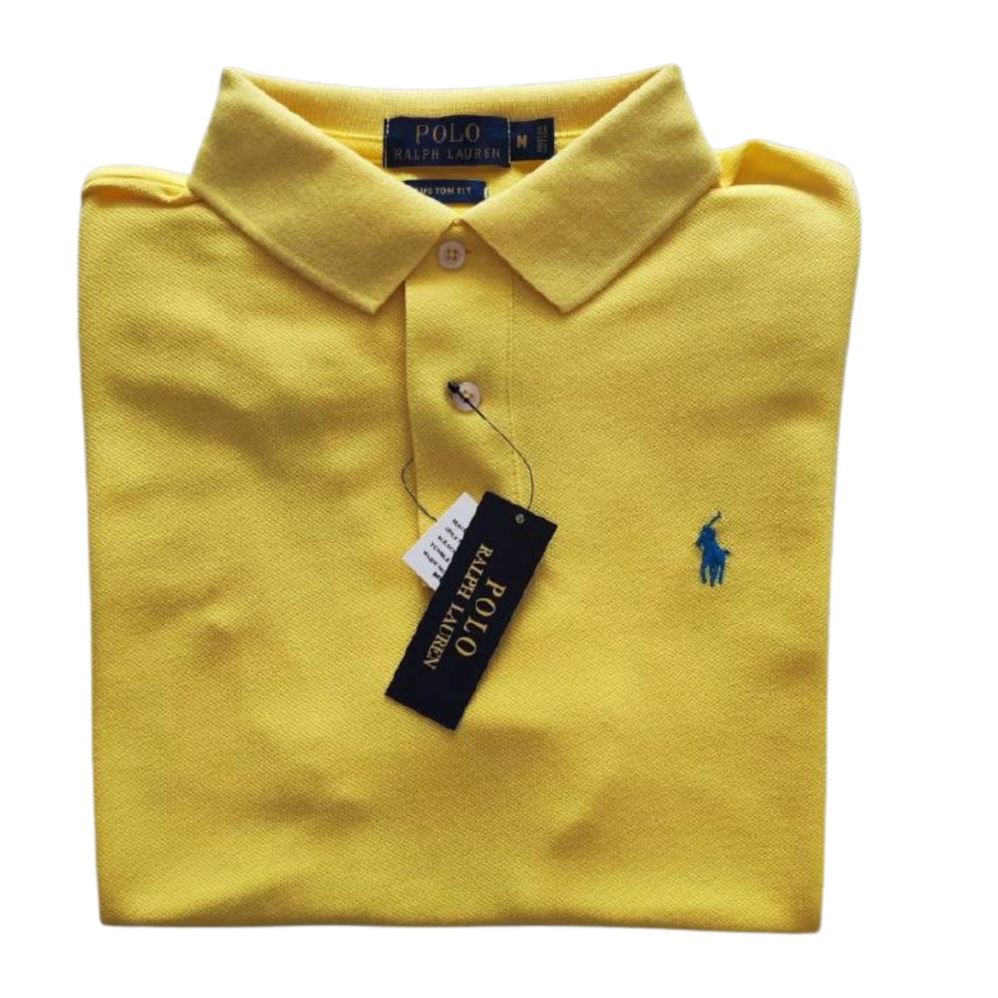 Camiseta tipo polo manga corta Polo Ralph Lauren color amarillo