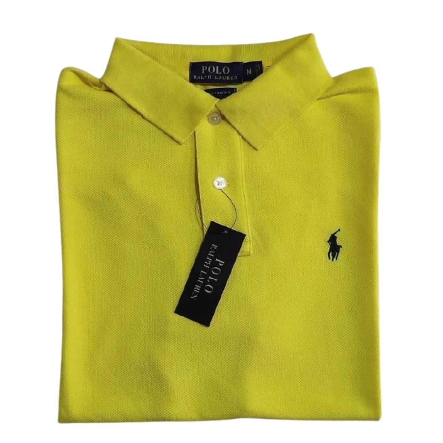 Camiseta tipo polo manga corta Polo Ralph Lauren color amarillo