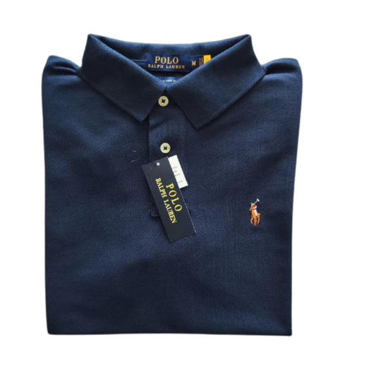 Camiseta tipo polo manga corta Polo Ralph Lauren color Navy