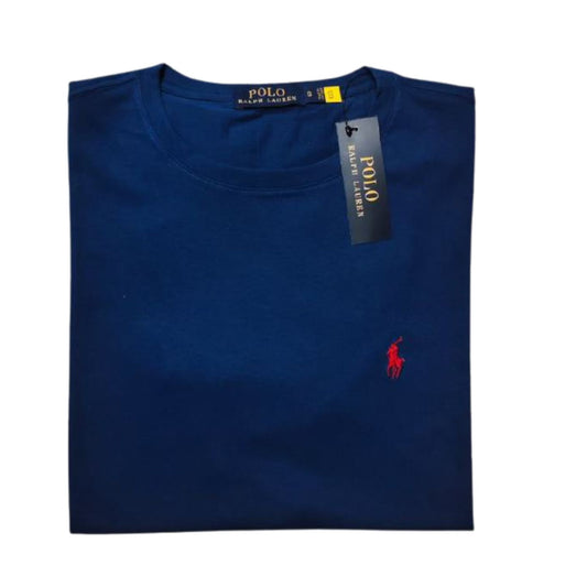 Camiseta T - Shirt cuello redondo manga corta Azul Profundo Ralph Lauren