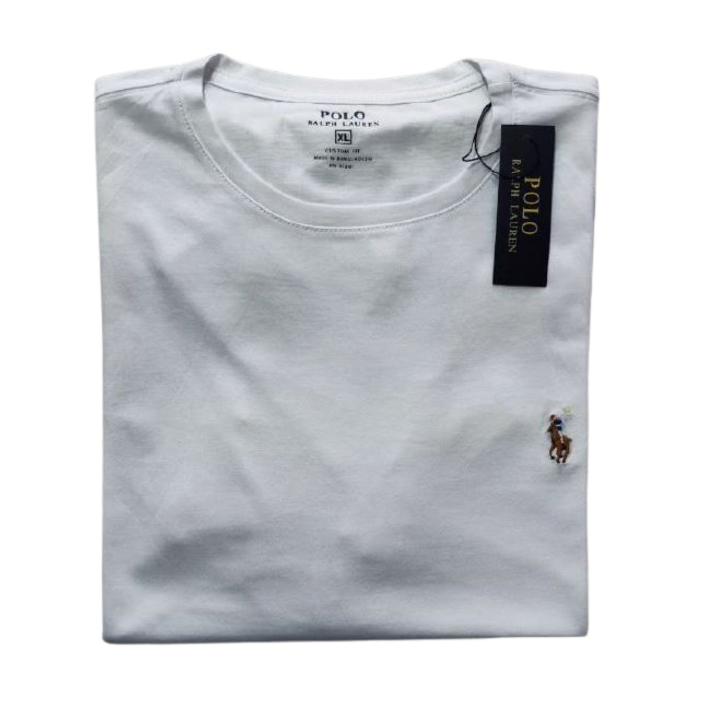 Camiseta T - Shirt cuello redondo manga corta Blanco Ralph Lauren