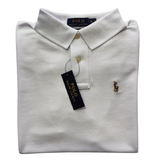 Camiseta tipo polo manga corta color blanco Polo Ralph Lauren