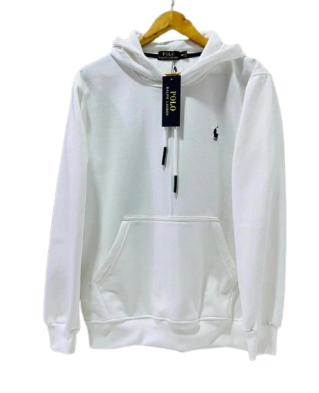 Hoodie de algodón Polo Ralph Lauren Blanco