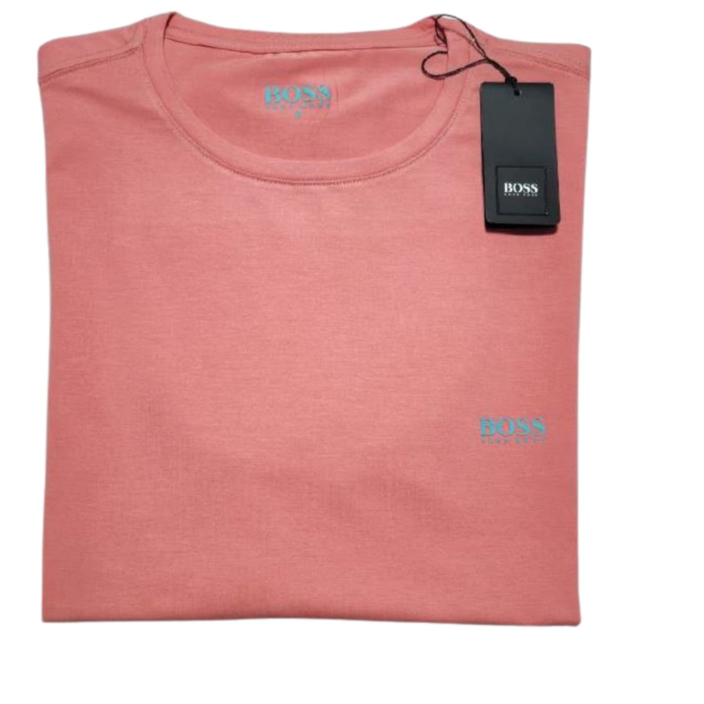 Camiseta T- Shirt cuello redondo manga corta color Salmon Hugo Boss
