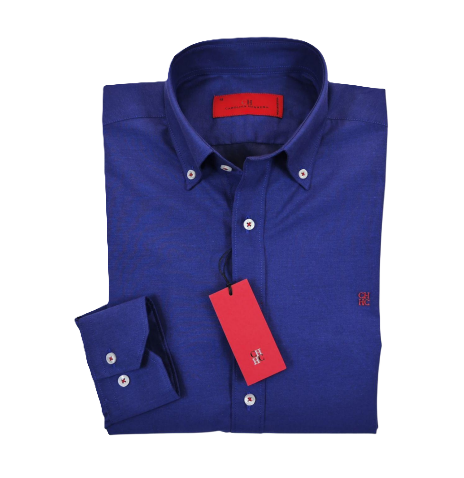 Camisa manga larga Carolina Herrera Azul Rey