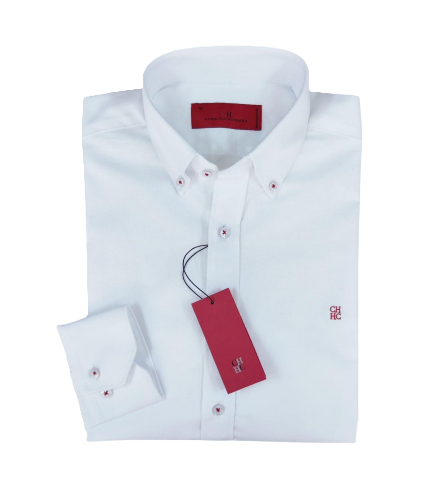 Camisa manga larga Carolina Herrera Blanca