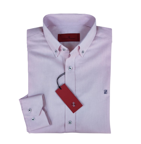 Camisa manga larga Carolina Herrera Rosada