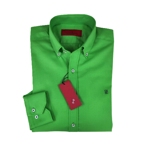 Camisa manga larga Carolina Herrera Verde