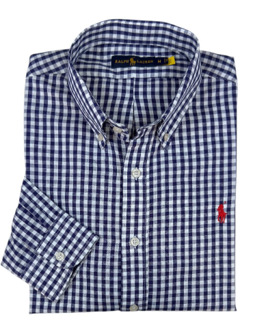 Camisa para Hombre manga larga Polo Ralph Lauren Cuadros Negros