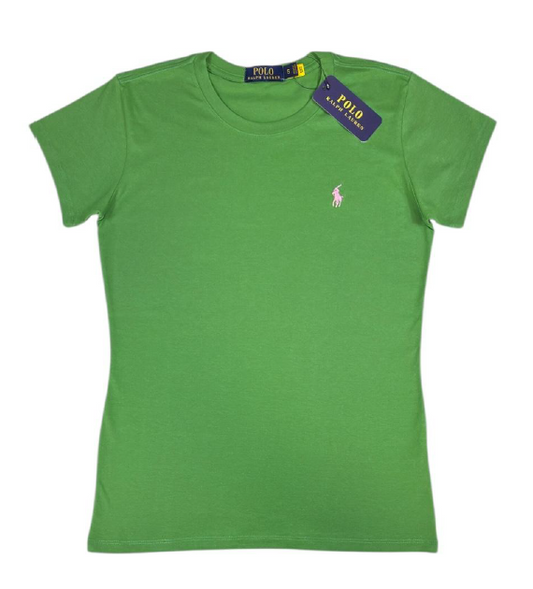 Camiseta T - Shirt Mujer cuello redondo manga corta Verde