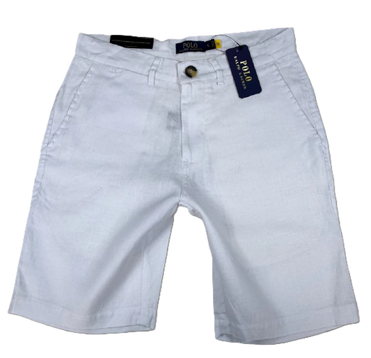 Bermuda lino classic fit Polo Ralph Lauren Blanco