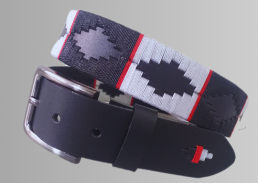 Cinturón en cuero con diseño en hilo encerado Guardian