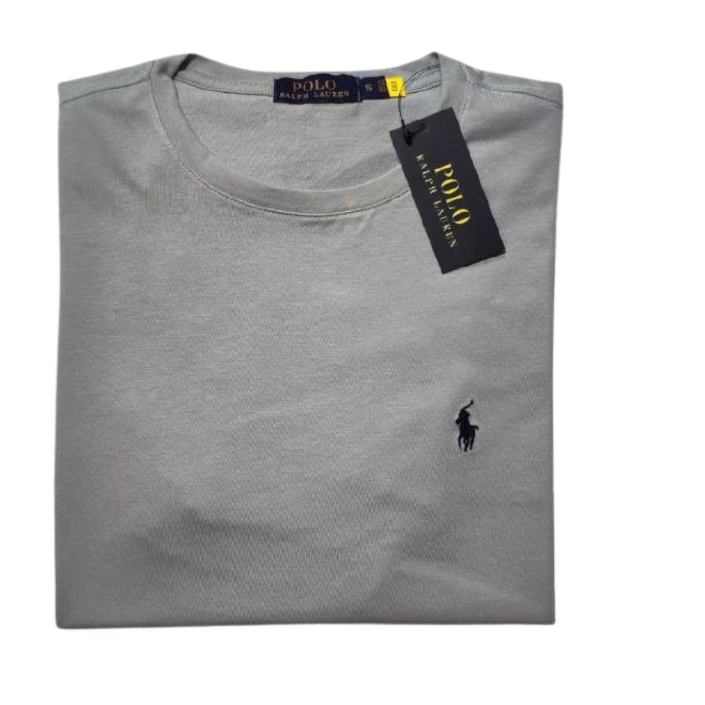 Camiseta T - Shirt cuello redondo manga corta Gris Claro Ralph Lauren