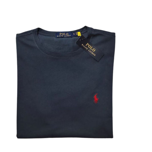 Camiseta T - Shirt cuello redondo manga corta Gris Oscuro Ralph Lauren