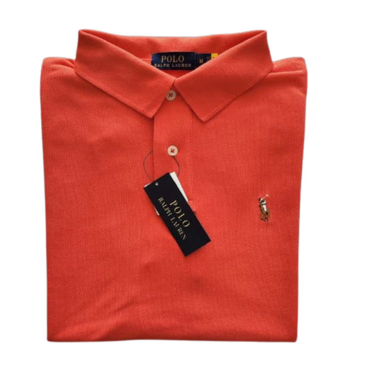 Camiseta tipo polo manga corta Polo Ralph Lauren color Naranja