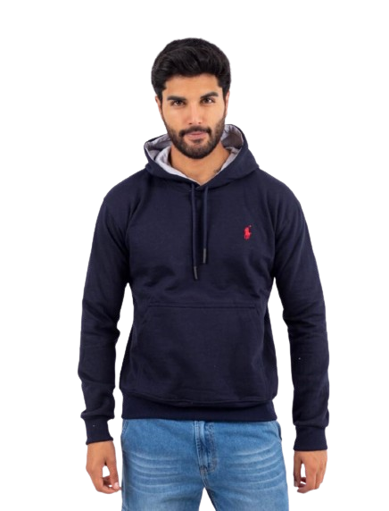 Hoodie de algodón Polo Ralph Lauren Azul Navy