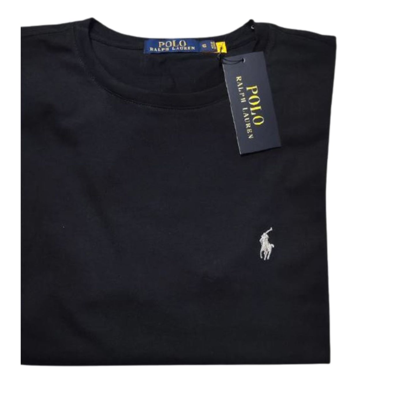 Camiseta T - Shirt cuello redondo manga corta Negro Ralph Lauren