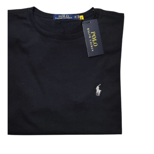 Camiseta T - Shirt cuello redondo manga corta Negro Ralph Lauren