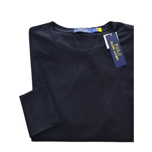 Camiseta T - Shirt cuello redondo manga larga Negro Ralph Lauren