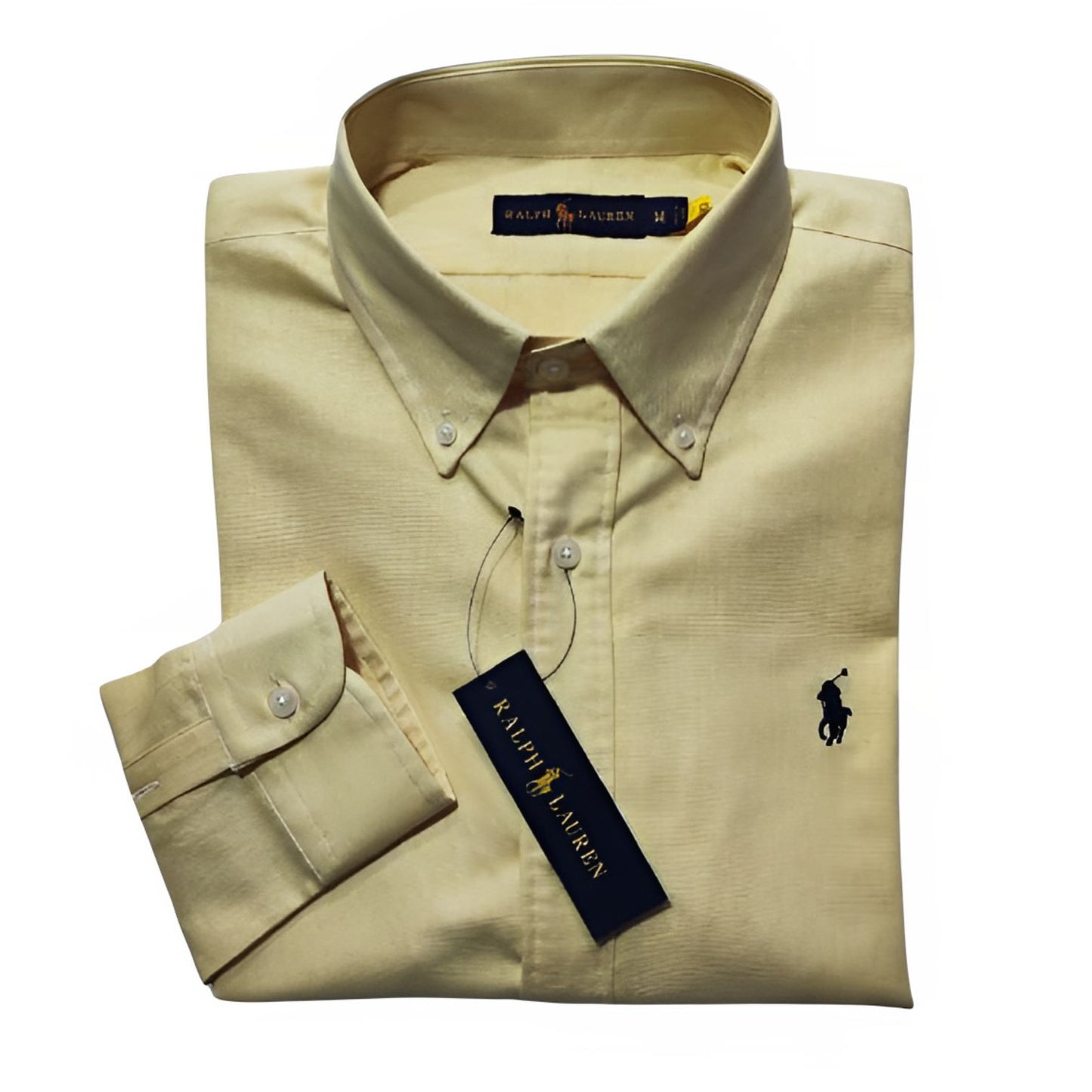 Camisa para Hombre manga larga Polo Ralph Lauren Amarilla