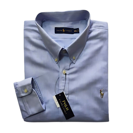 Camisa para Hombre manga larga Polo Ralph Lauren Azul Oscuro