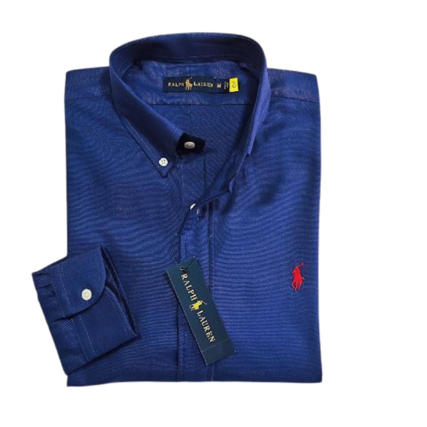 Camisa para Hombre manga larga Polo Ralph Lauren Azul Oscuro