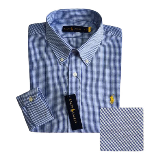 Camisa para Hombre manga larga Polo Ralph Lauren Cuadros Azules
