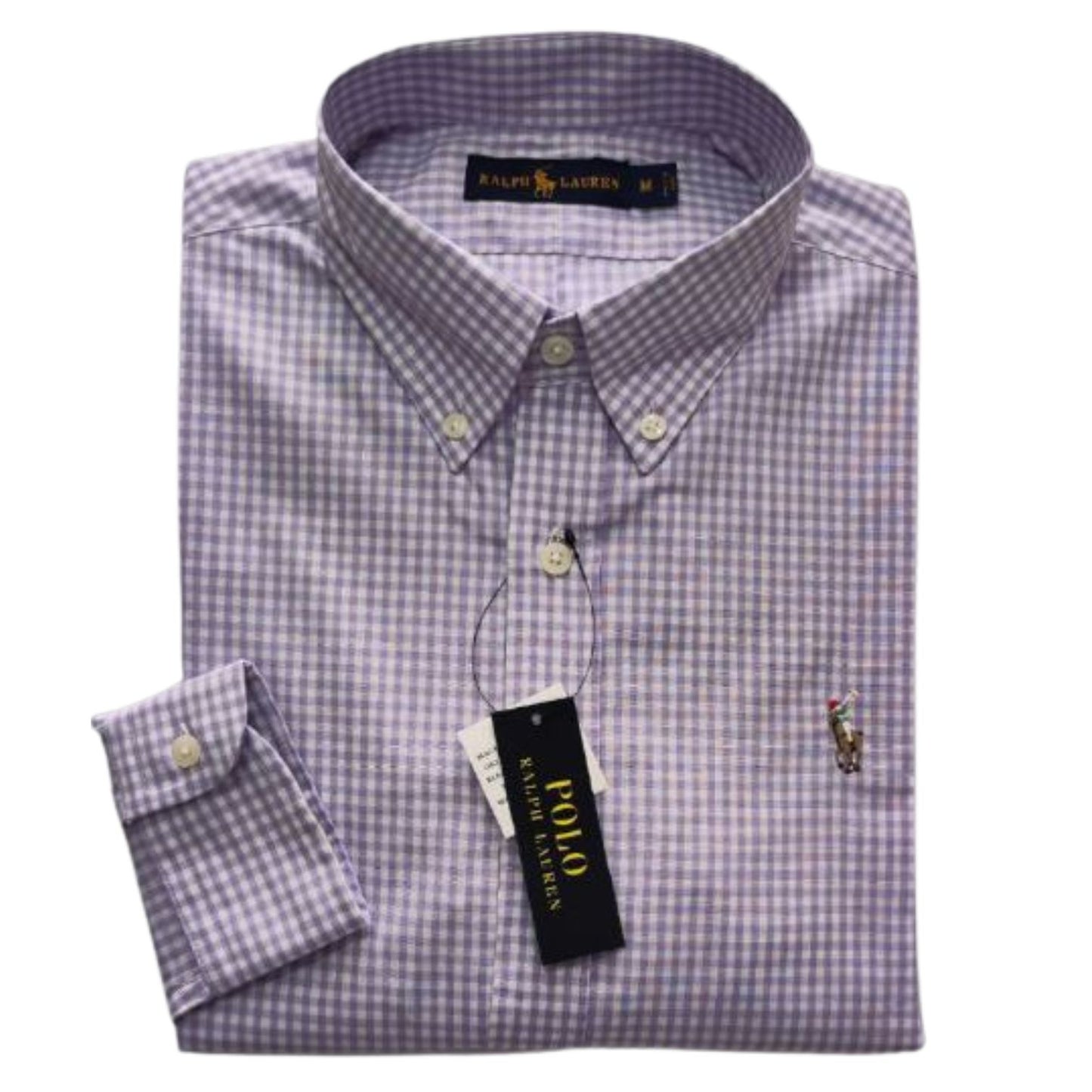 Camisa para Hombre manga larga Polo Ralph Lauren Cuadros Mora