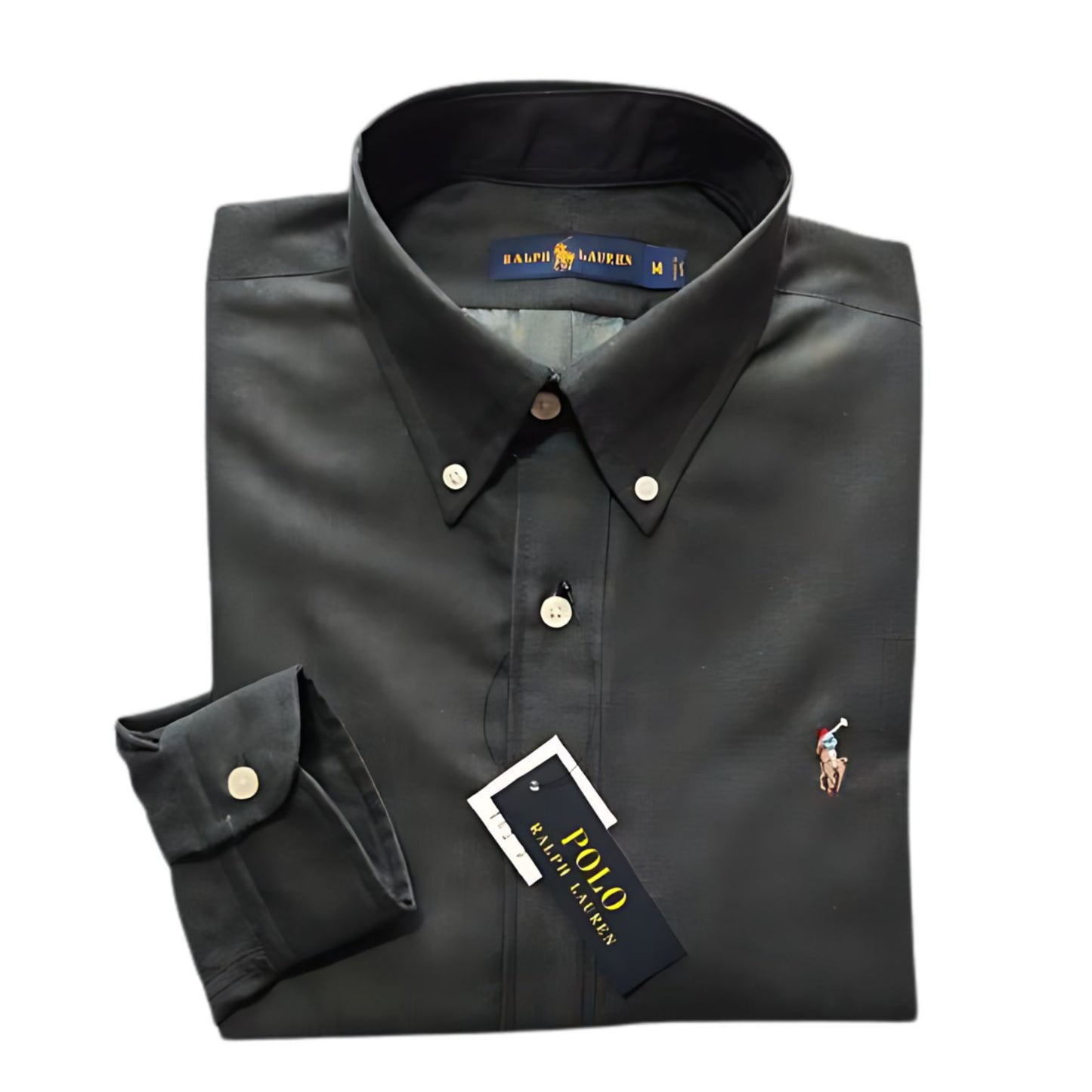 Camisa para Hombre manga larga Polo Ralph Lauren Gris