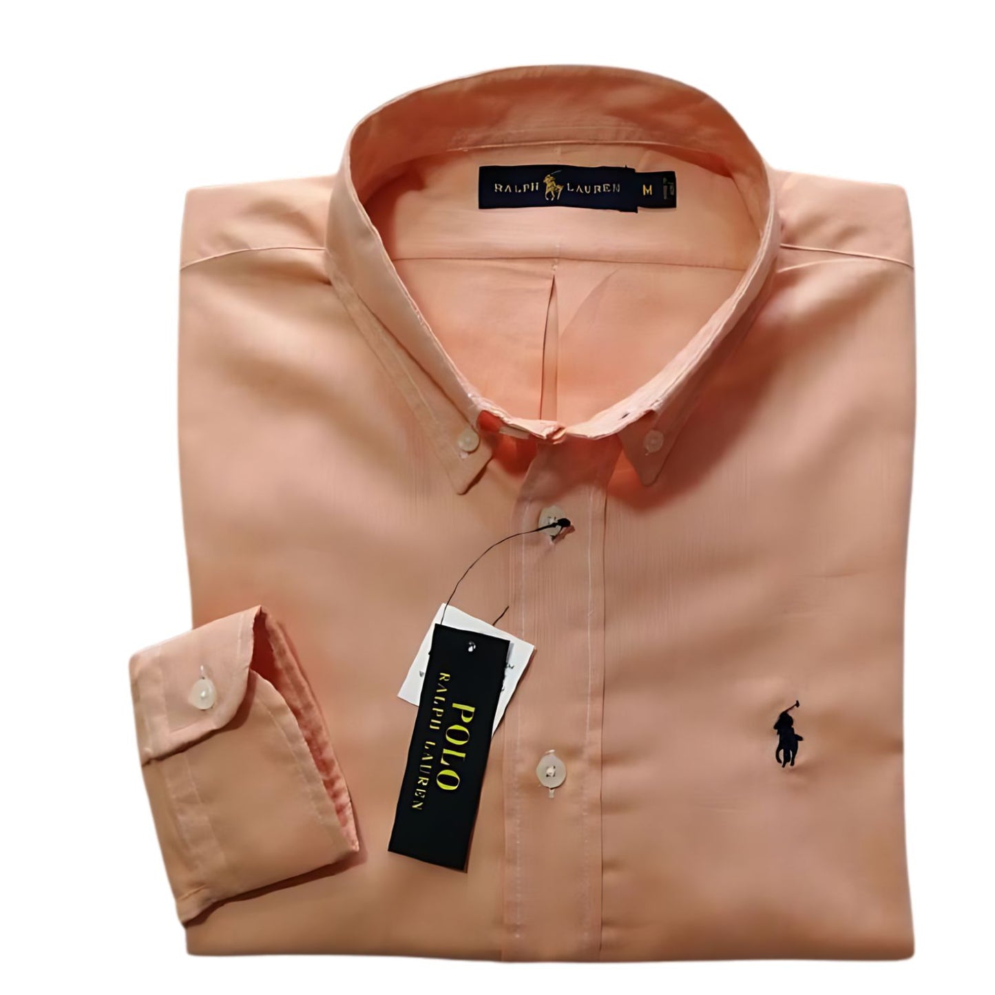 Camisa para Hombre manga larga Polo Ralph Lauren Naranja