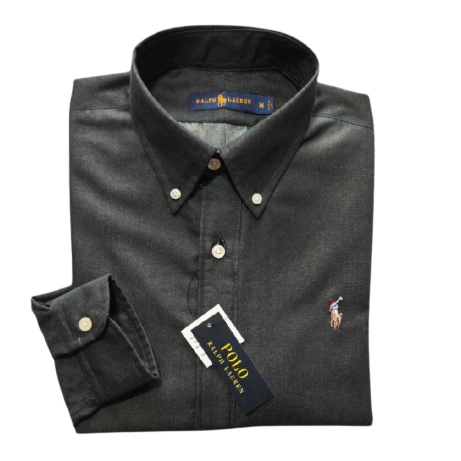 Camisa polo ralph lauren negra online