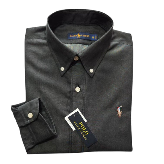 Camisa para Hombre manga larga Polo Ralph Lauren Negra