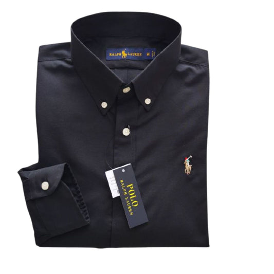 Camisa para Hombre manga larga Polo Ralph Lauren Negra