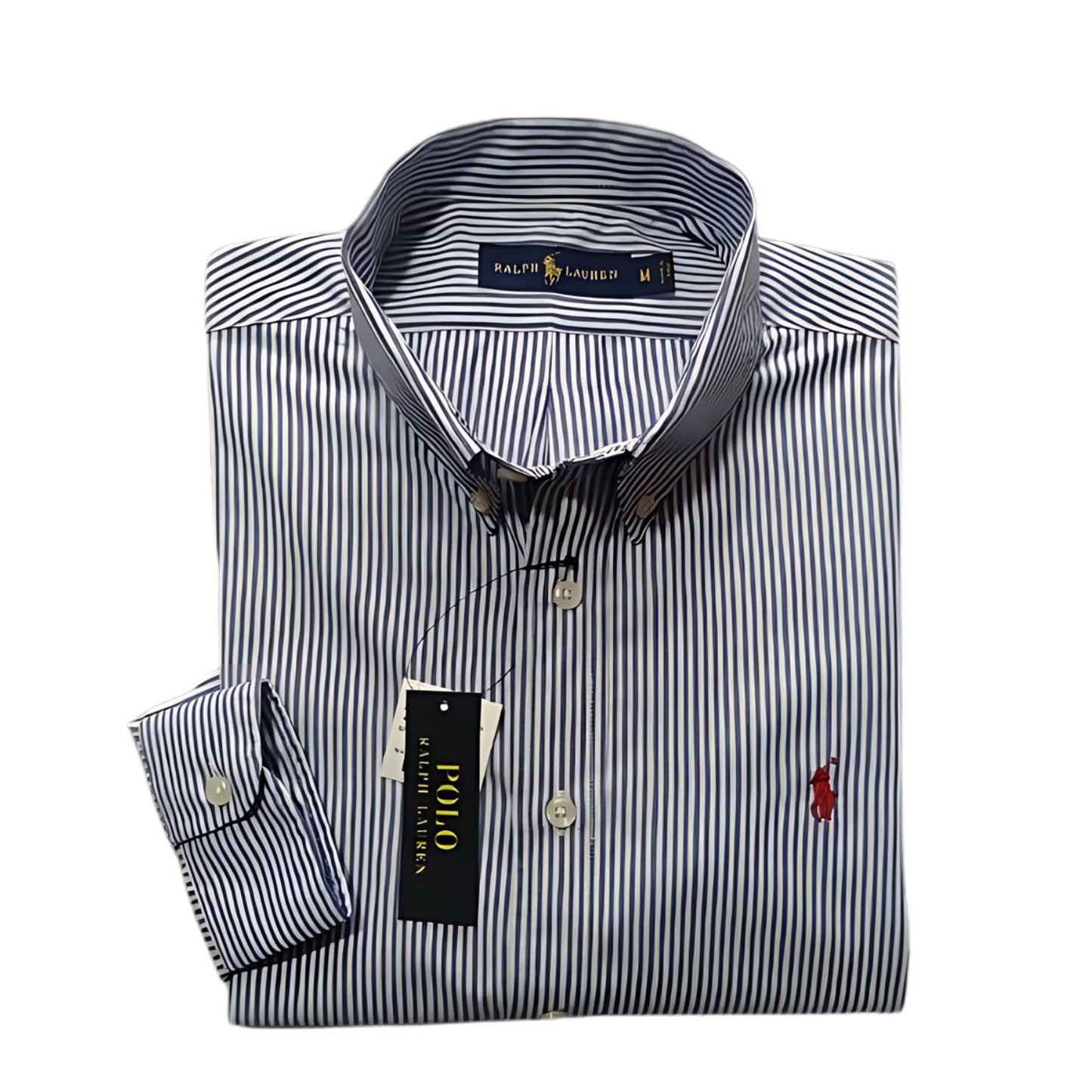 Camisa para Hombre manga larga Polo Ralph Lauren Rayas Azules