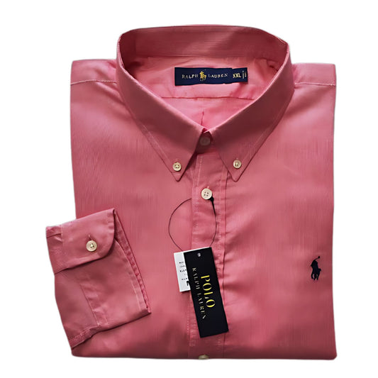 Camisa para Hombre manga larga Polo Ralph Lauren Roja