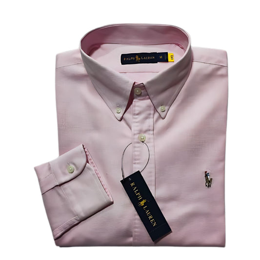 Camisa para Hombre manga larga Polo Ralph Lauren Rosada