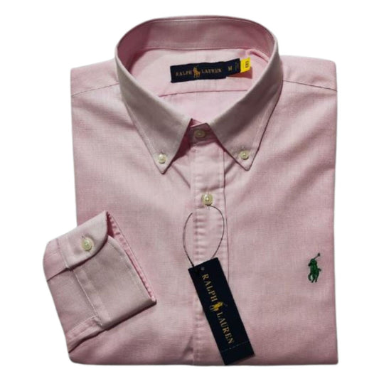 Camisa para Hombre manga larga Polo Ralph Lauren Rosada