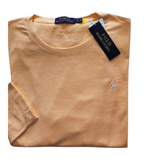 Camiseta T - Shirt cuello redondo manga larga Salmon Ralph Lauren
