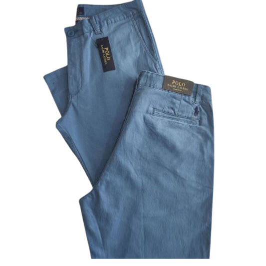 Pantalón stretch slim fit Polo Ralph Lauren color Azul medio