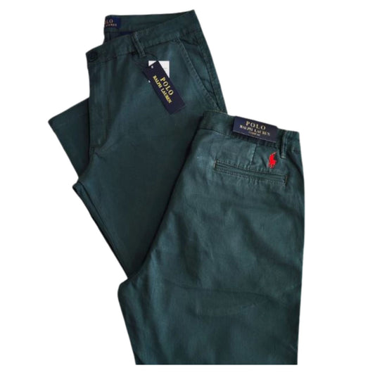 Pantalón stretch slim fit Polo Ralph Lauren color Verde Botella