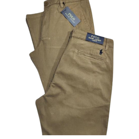 Pantalón stretch regular fit Polo Ralph Lauren color Kakhi