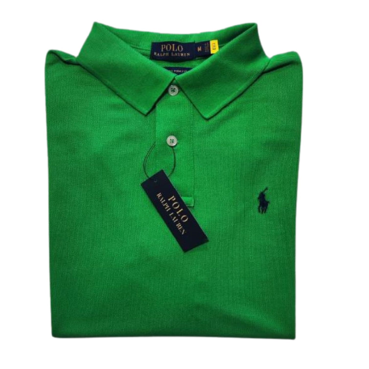 Camiseta tipo polo manga corta Polo Ralph Lauren color Verde Limon