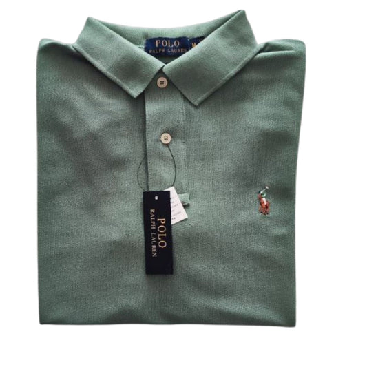 Camiseta tipo polo manga corta Polo Ralph Lauren color Verde Oliva