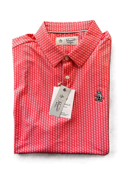 Camiseta Tipo Polo Penguin Rosa