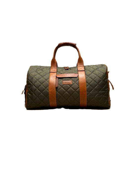 Maletines tipo Barbour inglés en Lona y Cuero