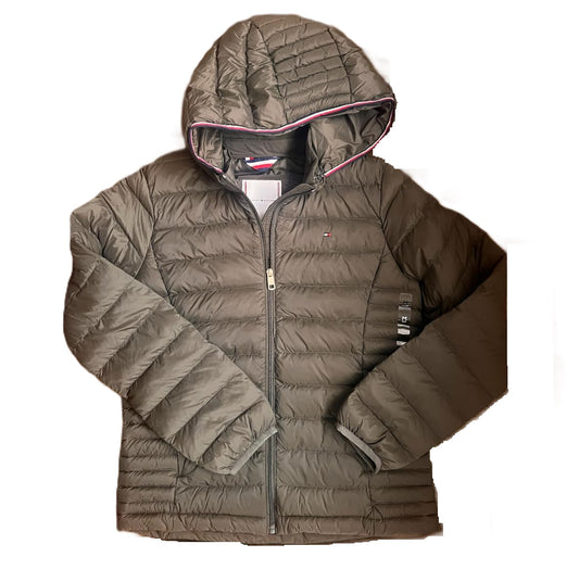 Chaqueta verde Tommy Hilfiger Zip-Fly - Mujer